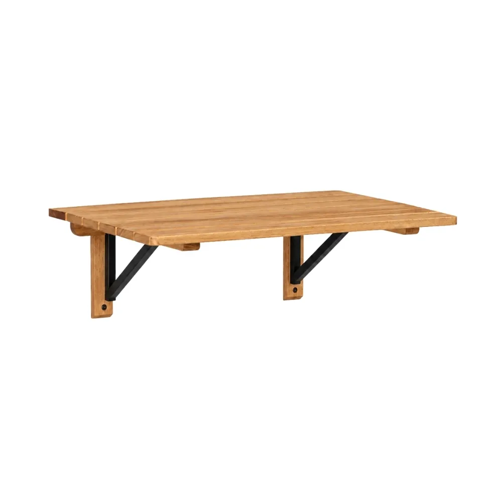 Mesa de Parede Dobrável Maré — móvel de madeira Metalnew, referência 6217