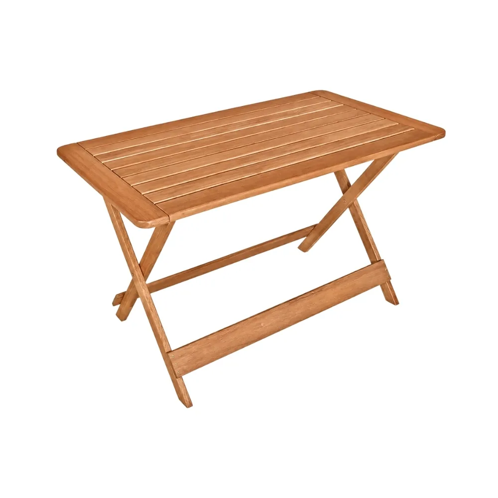 Mesa Dobrável Lyptus 120 x 72 cm — móvel de madeira Metalnew, referência 6003
