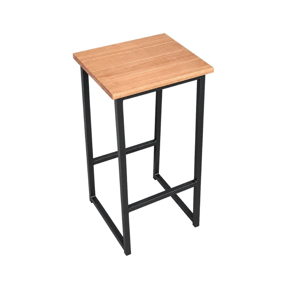 Banco Genova 75cm Preto — banco de aço Metalnew, referência 3301