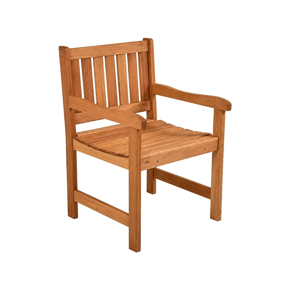 Cadeira Lyptus Para Jardim 0,58 m — móvel de madeira Metalnew, referência 6096