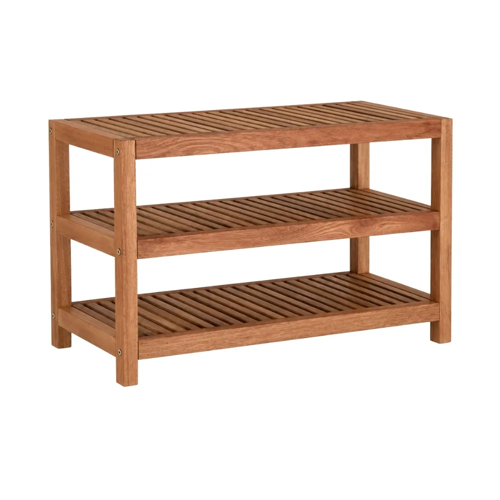 Sapateira Pier 74 x 38 cm — móvel de madeira Metalnew, referência 6222